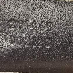 Pre Owned حقيبة ماسنجر غوتشي قماش جي جي سوبرين بتدرج بحري/بيج