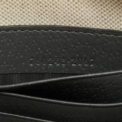 Pre Owned حقيبة معصم صغيرة غوتشي أوفيديا كانفاس جي جي سوبريم رمادي