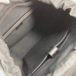 Pre Owned حقيبة ظهر غوتشي متوسطة بشعار جي متشابك ونقشة النمر في كانفاس جي جي سوبرم أسود