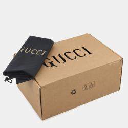 Pre Owned Gucci Off The Grid Crossbody Bag Black Ggnylon