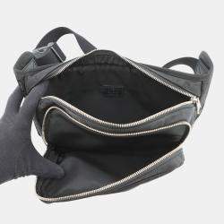 Pre Owned Gucci Off The Grid Crossbody Bag Black Ggnylon