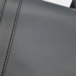 Pre Owned Gucci GG Supreme Black GG Supreme Leather Backpack