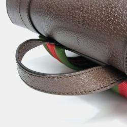 مملوكة مسبقًا Gucci Beige Multicolor Canvas and Leather Jumbo GG Backpack (678829)