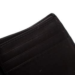 Gucci Brown Web Canvas and Leather Bifold Wallet