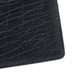  Gucci Black GG Supreme Canvas Bifold Wallet