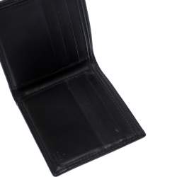 Gucci Beige/Black Diamante Canvas and Leather Bi Fold Wallet