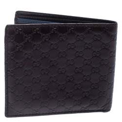 Gucci Brown Microguccissima Leather Bifold Wallet