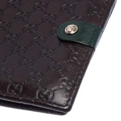 Gucci Brown Microguccissima Leather Bifold Wallet