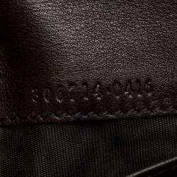 Gucci Maroon Microguccissima Leather Bifold Long Wallet