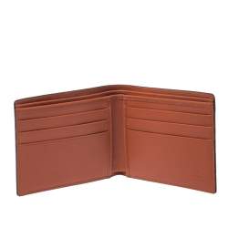 Gucci Orange Crocodile Bifold Wallet