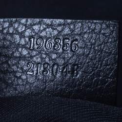 Gucci Black GG Nylon Weekender Travel Bag