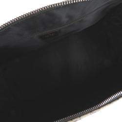 Pre Owned حقيبة غوتشي دوفل كانفاس سوبريم جي جي بنية