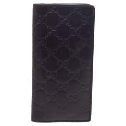 Gucci Brown Guccissima Leather Continental Wallet