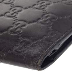 Gucci Brown Guccissima Leather Continental Wallet
