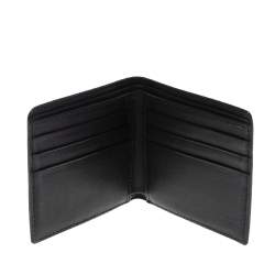 Gucci Black Guccissima Leather Bifold Wallet