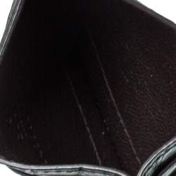 Gucci Dark Green Alligator Card Holder