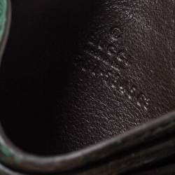 Gucci Dark Green Alligator Card Holder