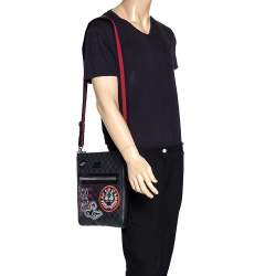 Louis Vuitton GG Supreme Night Courrier Messenger Bag in black  coated/waterproof canvas Cloth ref.368498 - Joli Closet