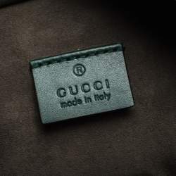 Gucci Green Guccissima Leather Backpack