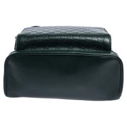 Gucci Green Guccissima Leather Backpack