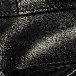 Gucci Black/Brown GG Canvas Bi-Fold Wallet
