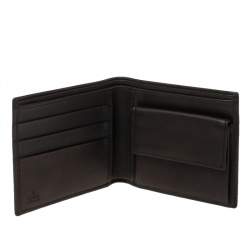 مملوكة مسبقًا Gucci Black Leather GG Marmont Bifold Wallet