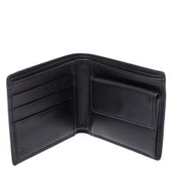 Gucci Black Leather Bifold Wallet
