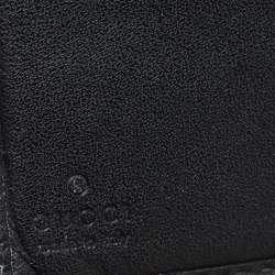 Gucci Black Leather Bifold Wallet