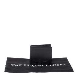 Gucci Black Leather Bifold Wallet