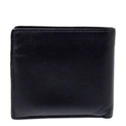 Gucci Black Leather Bifold Wallet