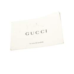 Gucci Black Mesh Fabric Hollywood Embroidered Backpack