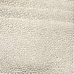 Gucci Off White Leather Logo Bifold Wallet 