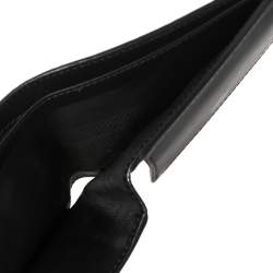 Gucci Black Guccissima Leather Bifold Wallet