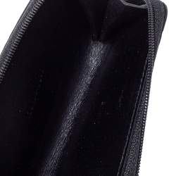 مملوكة مسبقًا Gucci Black Guccissima Leather Coin Purse