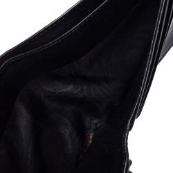 Gucci Black Guccissima Leather Bifold Wallet