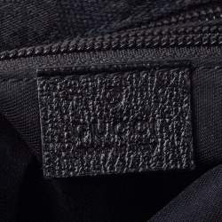 Gucci Navy Blue GG Canvas Small Vintage Web Messenger Bag