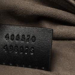 Gucci Beige/Black GG Supreme Canvas and Leather Eden Backpack