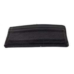 Pre Owned حافظة بطاقات غوتشي جلد ميكروغوتشيسيما أسود