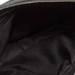 Gucci Black GG Supreme Canvas Wristlet Pouch