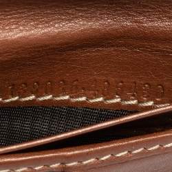 Gucci Off White/Brown GG Superme Web Bifold Wallet    