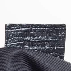 Gucci Black GG Supreme Canvas Medium Flat Messenger Bag