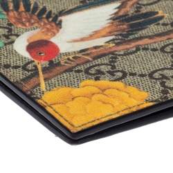 Gucci Multicolor Tian GG Supreme Canvas Bifold Wallet