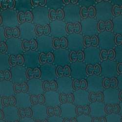 Gucci Turquoise Microguccissima Patent Leather Bifold Wallet