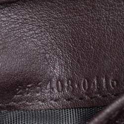 Pre Owned Gucci Dark Brown Guccissima Leather Bifold Wallet