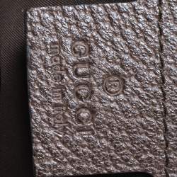 مملوكة مسبقًا Gucci Beige/Mustard GG Supreme Canvas and Leather Neo Vintage Drawstring Backpack