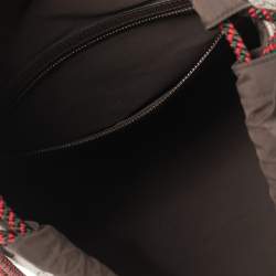 مملوكة مسبقًا Gucci Beige/Mustard GG Supreme Canvas and Leather Neo Vintage Drawstring Backpack