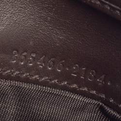 Gucci Dark Brown Guccissima Leather Bifold Wallet