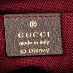 مملوكة مسبقًا Gucci x Disney Beige GG Supreme Canvas and Leather Donald Duck Messenger Bag