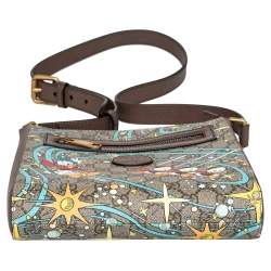 مملوكة مسبقًا Gucci x Disney Beige GG Supreme Canvas and Leather Donald Duck Messenger Bag