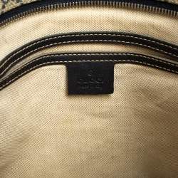 Gucci Navy Blue GG Supreme Canvas Messenger Bag